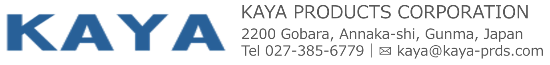 KAYA PRODUCTS CORPORATION